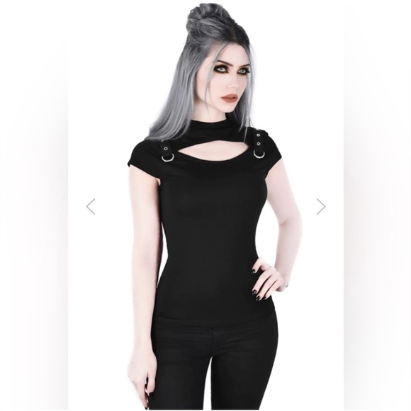 Killstar - Xara Keyhole Top (Medium) NWOT - Picture 2 of 11